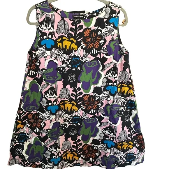 chinese dress ladies Marimekko Perenna Unikko Dress – KIITOSlife main image 1